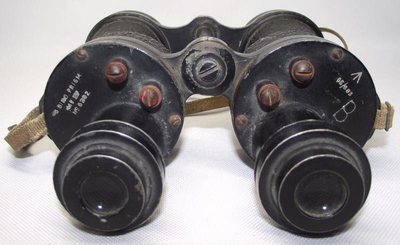WW2 RAF Fixed Focus MK IV Spotter Binoculars. — image 6