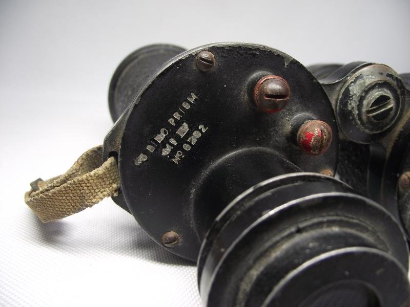 WW2 RAF Fixed Focus MK IV Spotter Binoculars. — image 8
