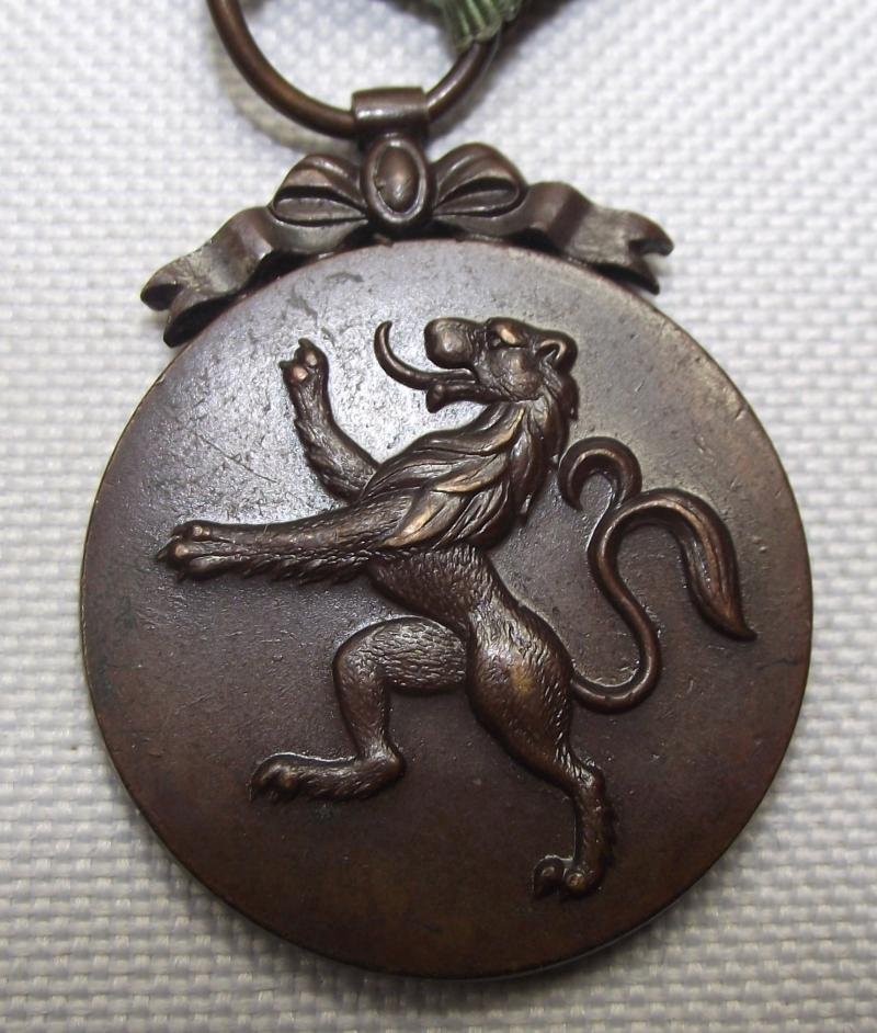 WW2 Belgium Maritime Medal, 1940-45. — image 2