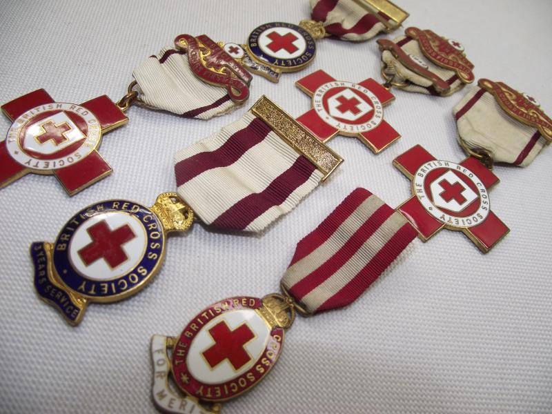 6 X British Red Cross Medals. — image 2