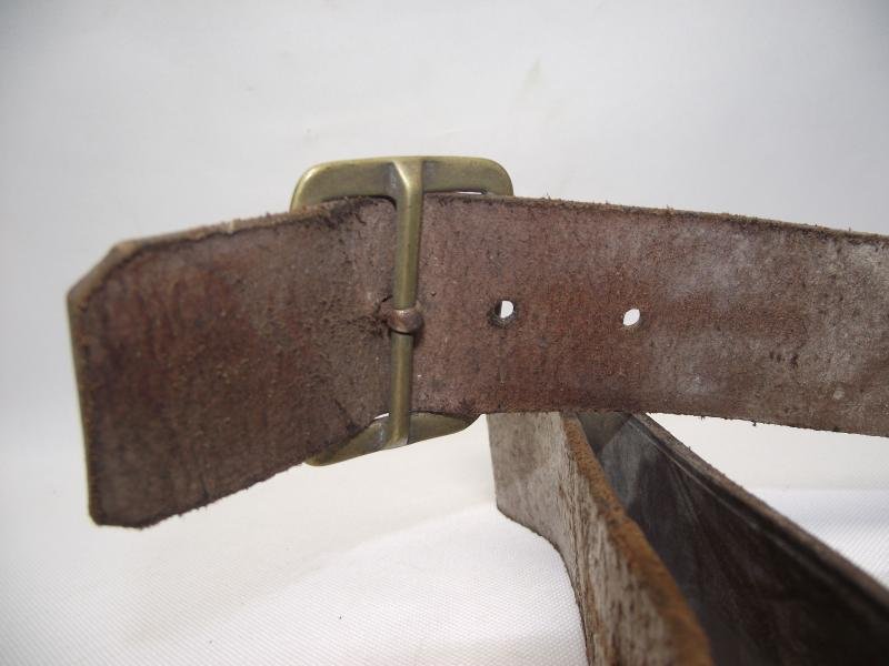 British 1903 Pattern Leather Waist Belt. — image 5