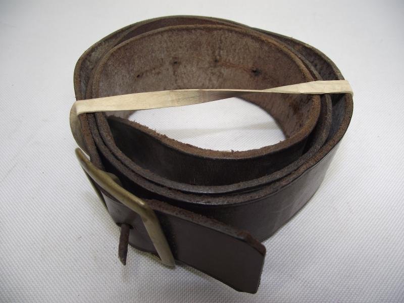 British 1903 Pattern Leather Waist Belt. — image 6