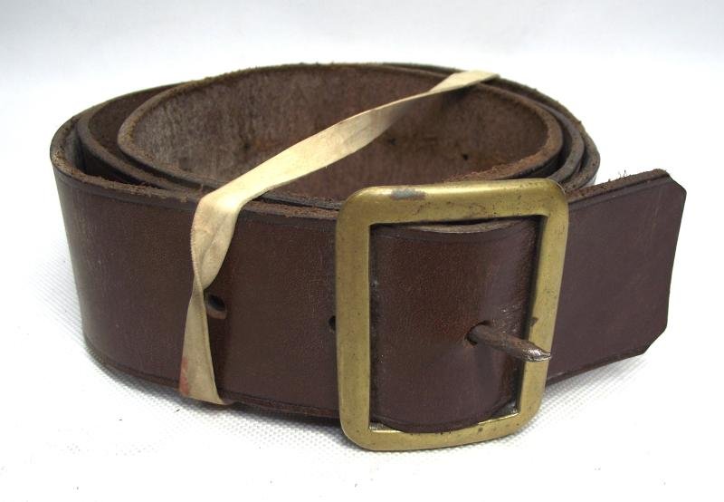 British 1903 Pattern Leather Waist Belt. — image 7