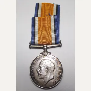WW1 British War Medal, Brecknock Battalion, SWB. His Only Entitlement.