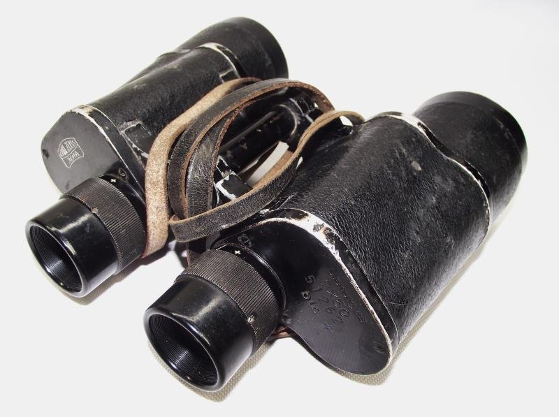 WW2 Cased German, 7X50, blc Dienstglas. Carl Zeiss Jena. — image 5