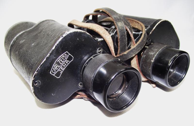 WW2 Cased German, 7X50, blc Dienstglas. Carl Zeiss Jena. — image 7
