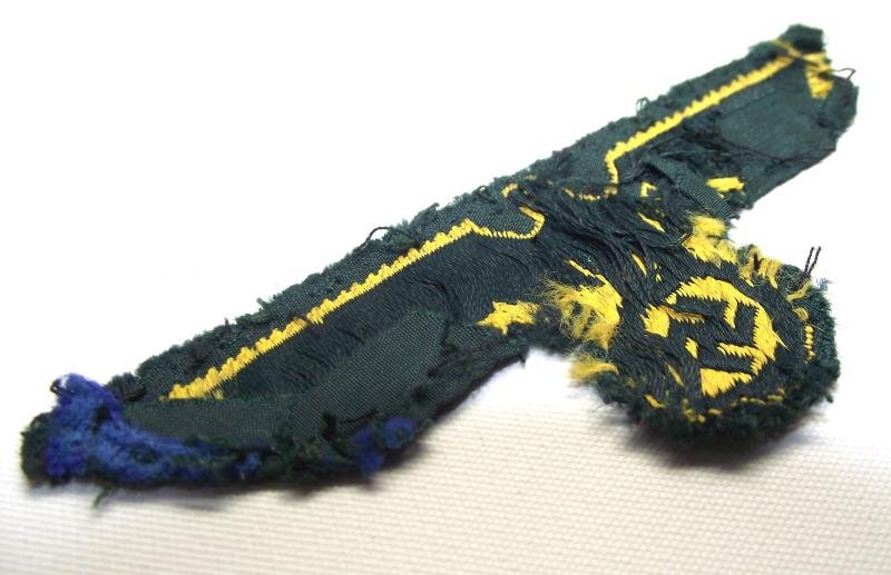 WW2 German Costal Artillery Cloth Tunic Breast Badge. — image 5