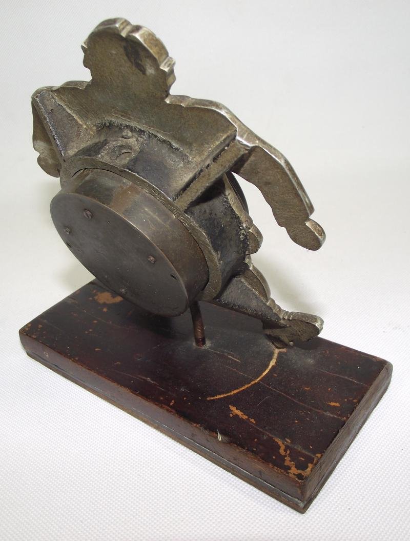 WW1 Royal Flying Corps Clock Barometer Souvenir. — image 6