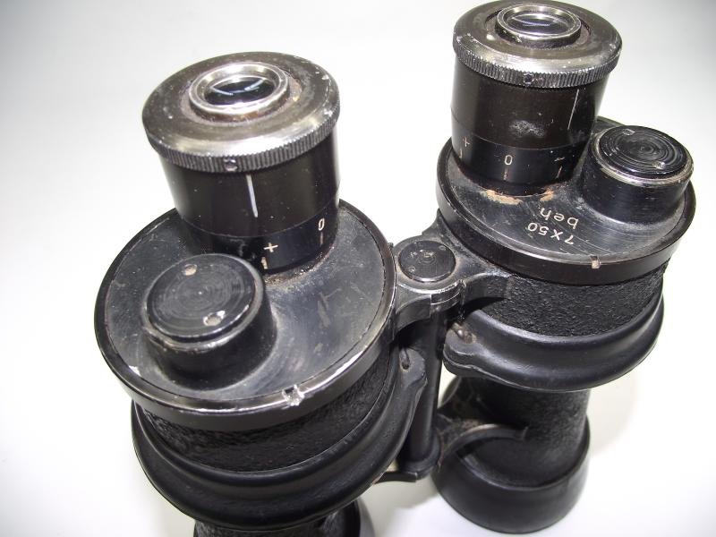WW2 German Kriegsmarine 7x50 Binoculars 'Beh' — image 9