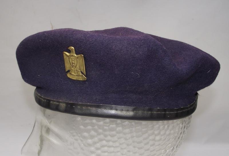 Iraqi Dark Blue Military Beret. OIF Desert Storm. — image 6