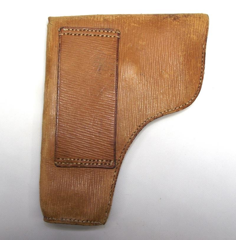 Rare British Private Purchase Webley.32 Leather Holster. — image 4