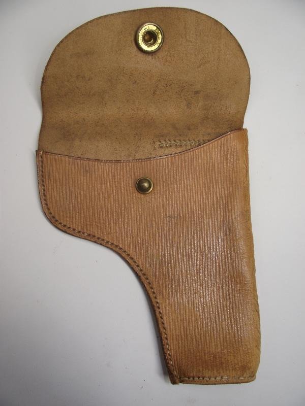 Rare British Private Purchase Webley.32 Leather Holster. — image 6