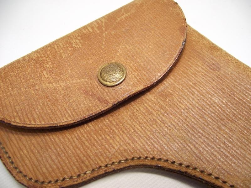 Rare British Private Purchase Webley.32 Leather Holster. — image 7