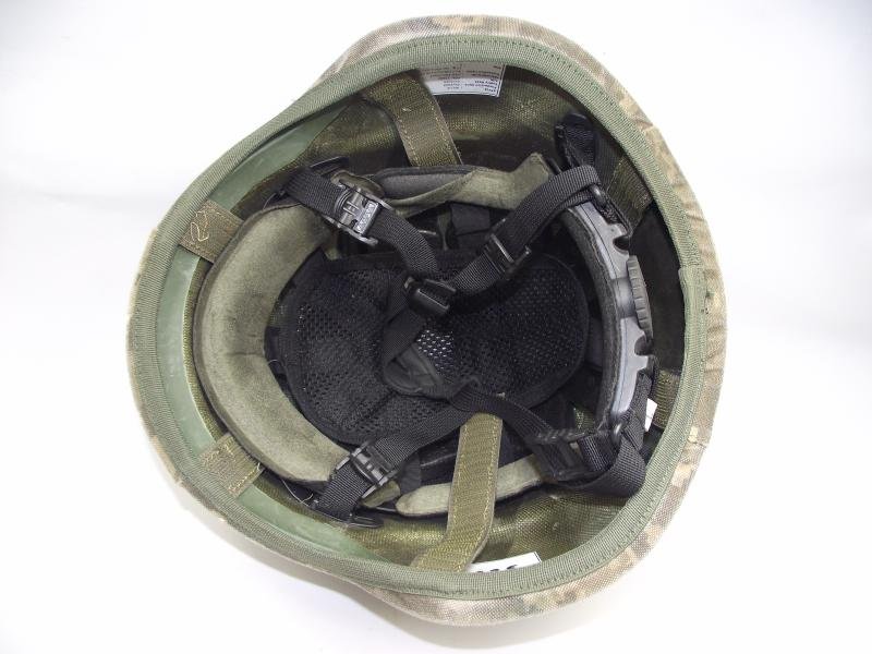 Ukrainian Ballistic Helmet, AH.HC with its Ukrainian digital Camo Cover. . — image 8