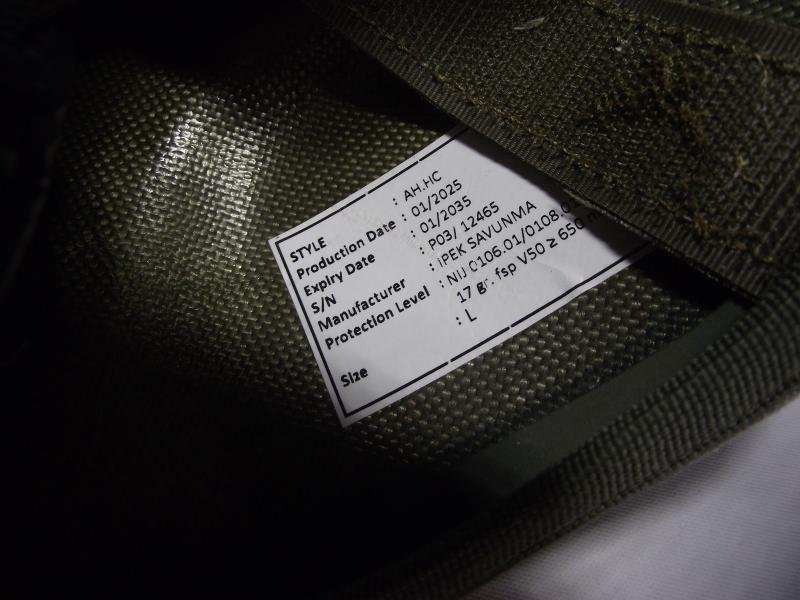 Ukrainian Ballistic Helmet, AH.HC with its Ukrainian digital Camo Cover. . — image 9