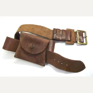 WW2 South African Military Police Leather Belt.