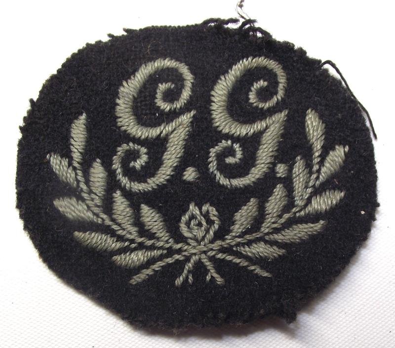 WW2 RAF Ground Gunner Trade Patch and WO Arm Patch. — image 2