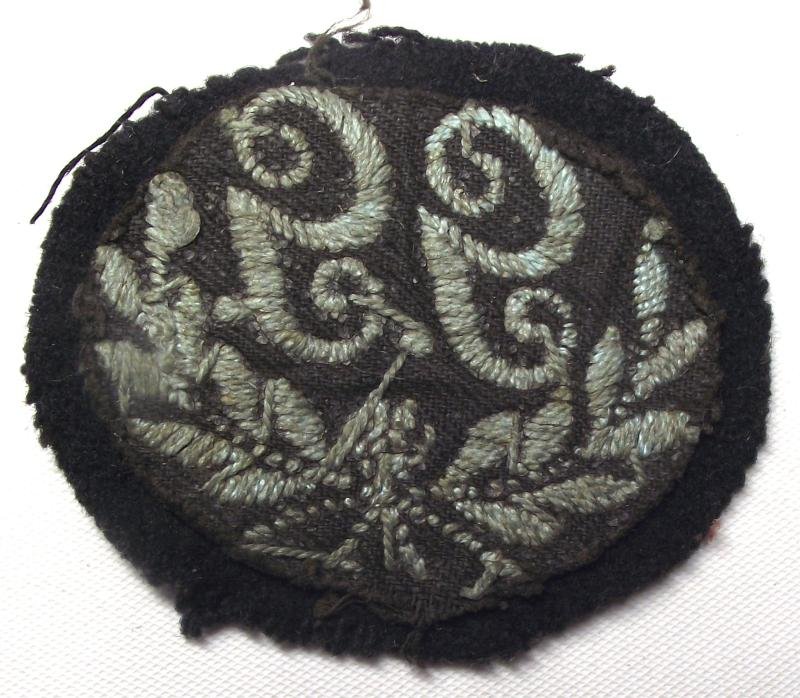 WW2 RAF Ground Gunner Trade Patch and WO Arm Patch. — image 3