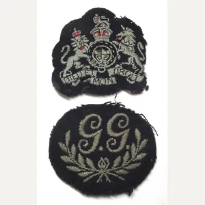 WW2 RAF Ground Gunner Trade Patch and WO Arm Patch.