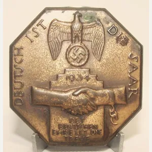 Deutsch Ist Die Saar Event badge/ Tinnie.