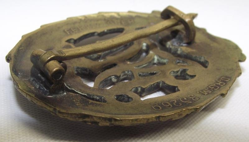 Bronze Grade DRL Sports Badge. Ferd.Wagner. — image 4