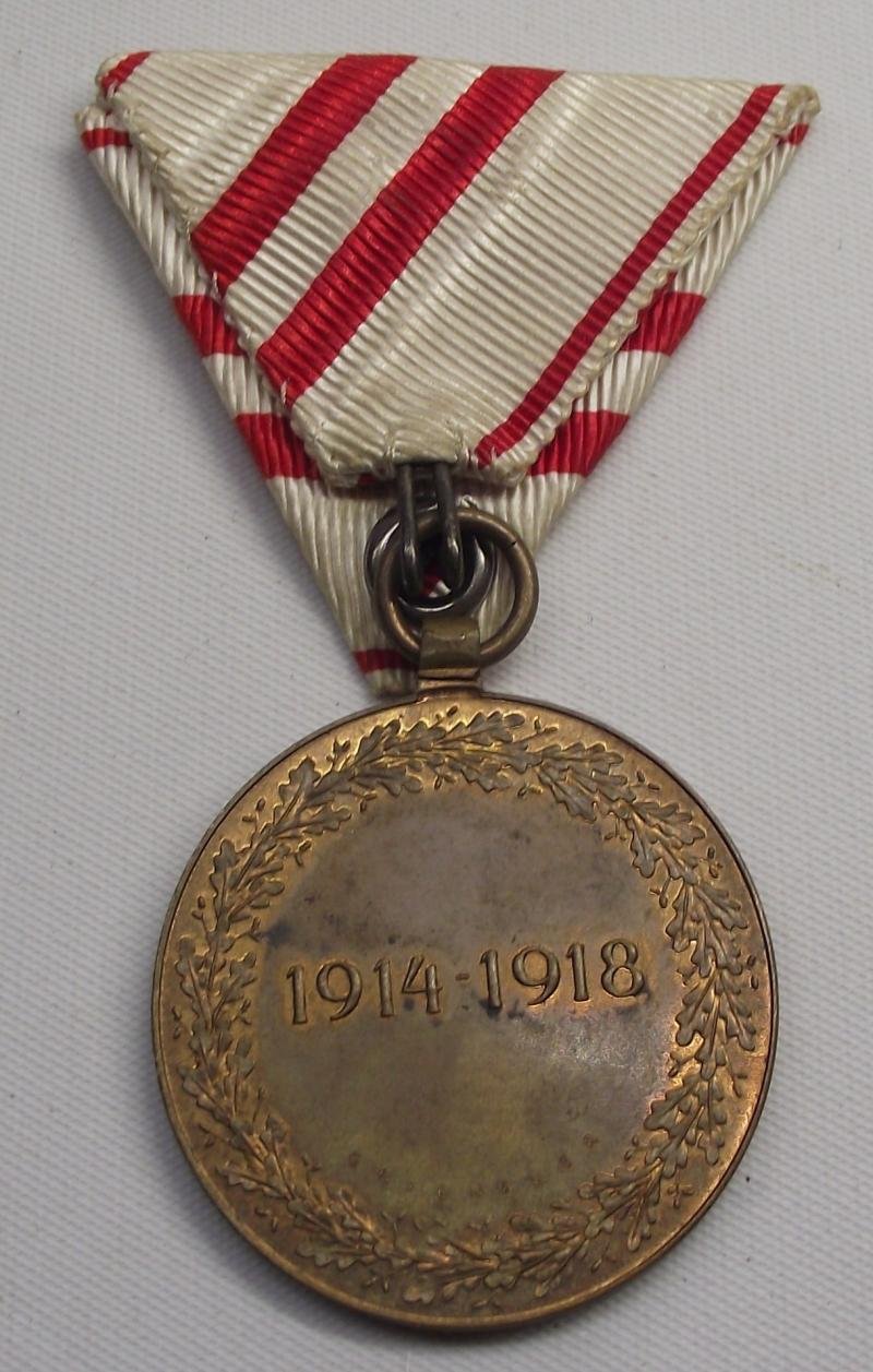 WW1 Austrian Commemorative Medal, 1914-18. — image 3