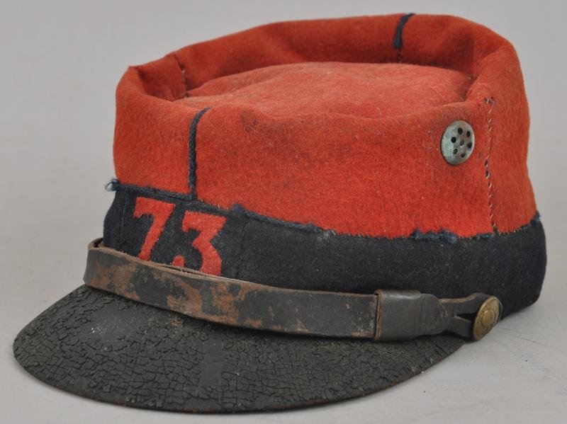 WW1 French 73rd Infantry Regiment Kepi — image 5