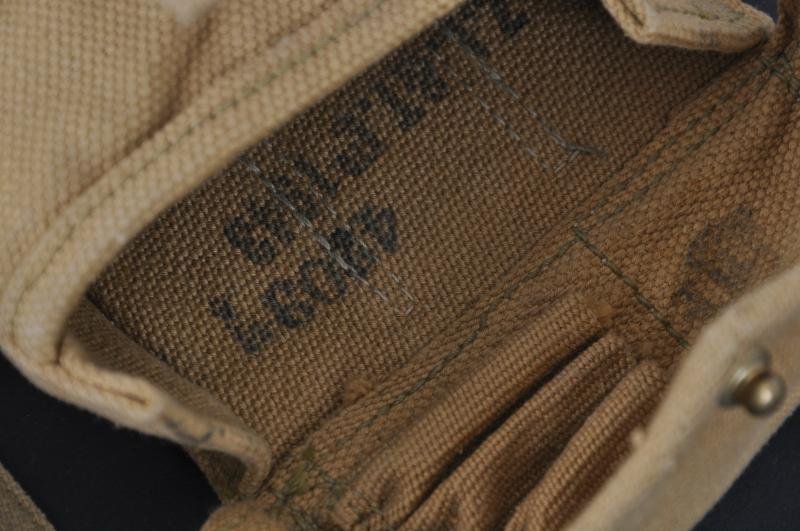WW2 Canadian MkI Pouches With Ballasite Cartridge Loops — image 4