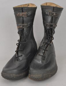 WW2 Canadian Cold Weather Rubber Boots 1944