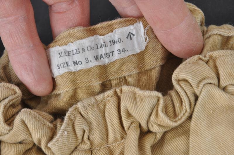 WW2 British Army PT Shorts 1940 — image 3