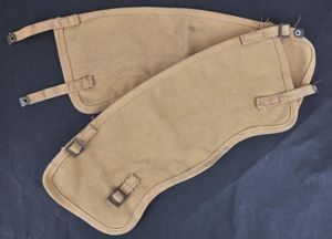 WW2 Canadian Webbing Anklets 1943 - Size 3