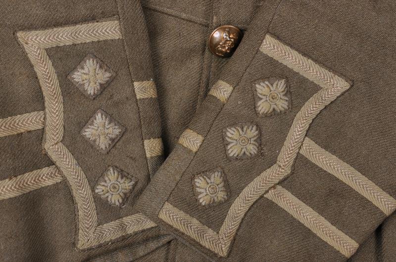 WW1 British Officers 1902 Pattern Cuff Rank Tunic - West Kent Regiment — image 2