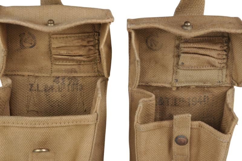 WW2 Canadian Auxiliary Pouches For Extra Ammunition — image 5