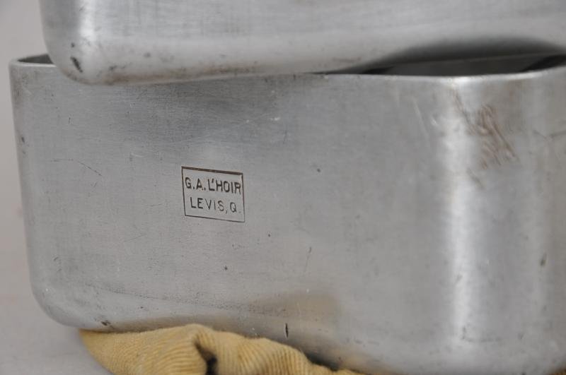 WW2 Canadian Messtin Set & Rations Bag — image 7