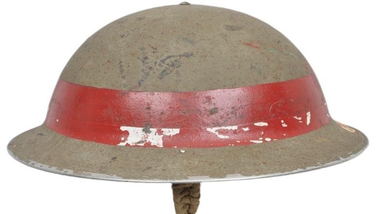 WW2 British Senior Rank ( Company Officer ) NFS Helmet Area 39 - Swindon — image 3