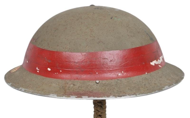WW2 British Senior Rank ( Company Officer ) NFS Helmet Area 39 - Swindon — image 4
