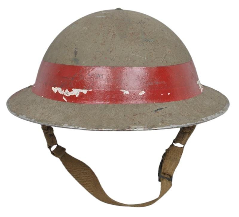 WW2 British Senior Rank ( Company Officer ) NFS Helmet Area 39 - Swindon — image 5