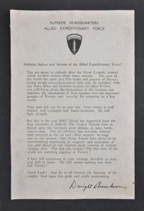 Original & Rare D-Day Eisenhower ' June 6, 1944, Order …