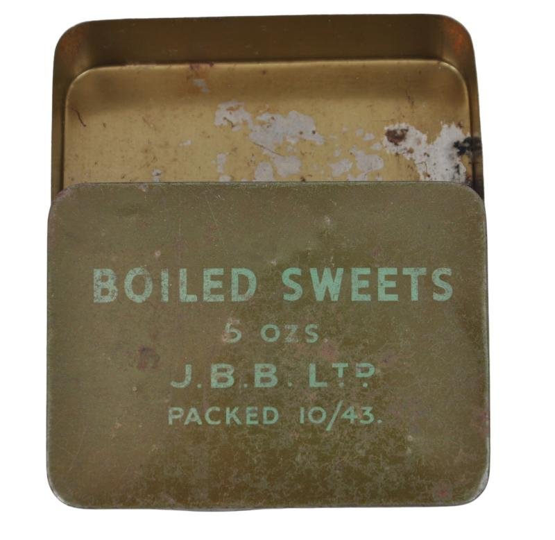 WW2 British Boiled Sweets Ration Tin - 10/43 — image 2