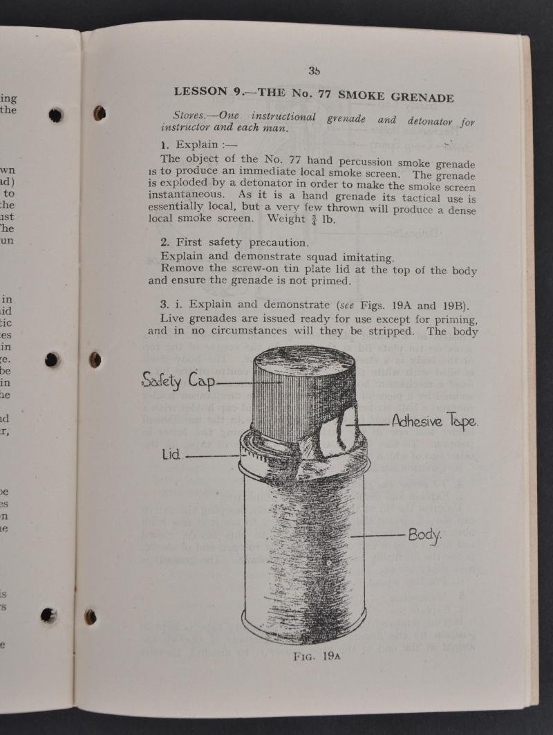 WW2 British ' Grenade' Small Arms Training Manual 1942 — image 2