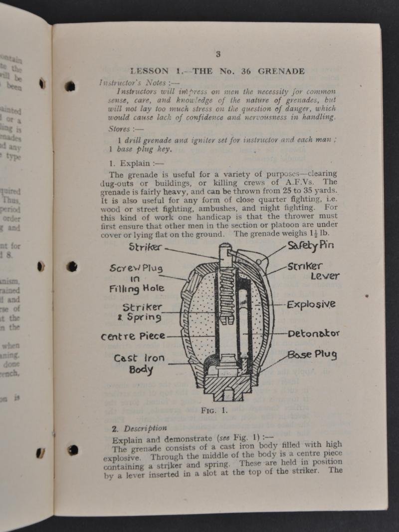 WW2 British ' Grenade' Small Arms Training Manual 1942 — image 5