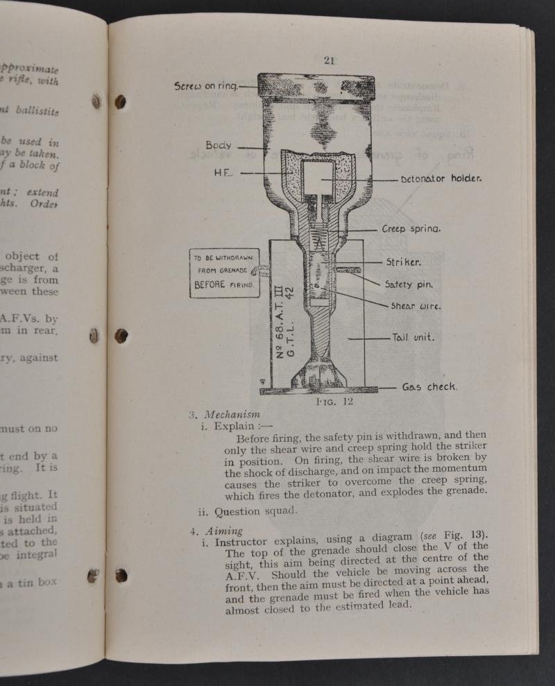WW2 British ' Grenade' Small Arms Training Manual 1942 — image 6