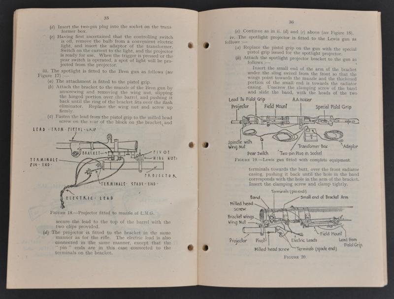 WW2 British 'Anti Aircraft' - Small Arms Training Manual 1942 — image 6