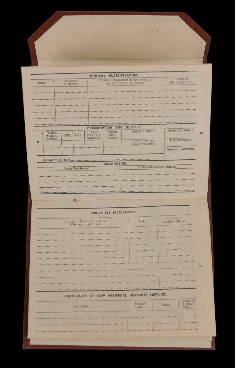 WW2 British Army Paybook AB64 - Blank Copy Unissued — image 4