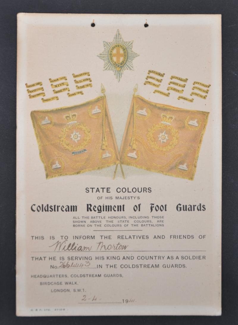 WW2 British Coldstream Guards KIA Grouping — image 3