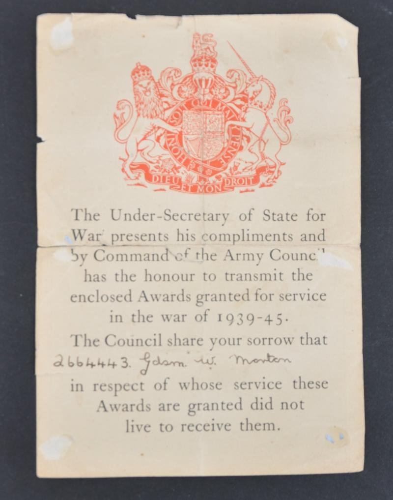 WW2 British Coldstream Guards KIA Grouping — image 5