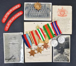 WW2 British Coldstream Guards KIA Grouping