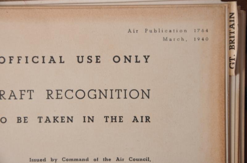 WW2 British Aircraft Recognition Manual - March 1940 — image 6