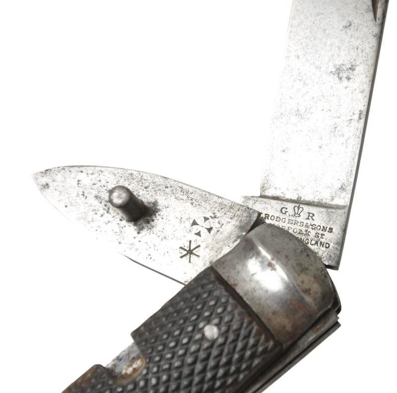 WW2 British Jack Knife - Interwar Issue , BEF Used — image 4
