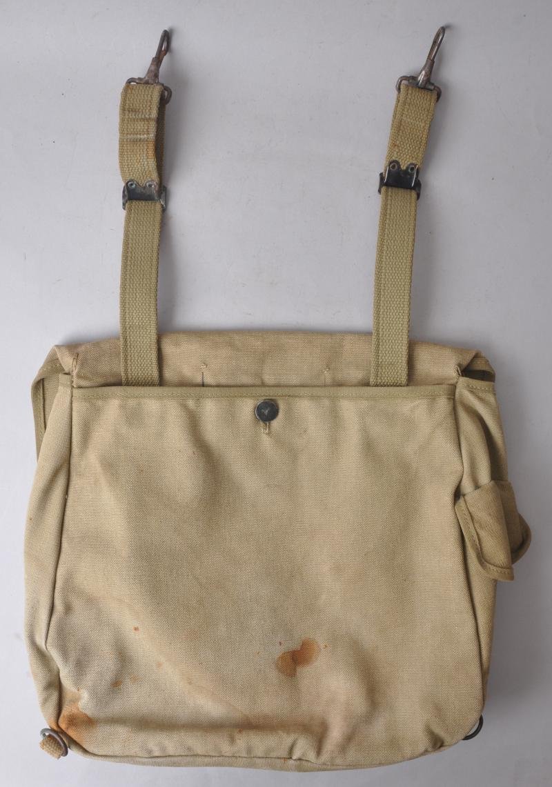 WW2 US M36 Field Bag (Musette Bag) - Named & Numbered 1943 — image 2